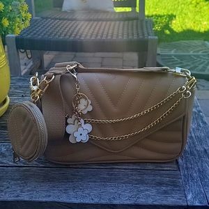 Ant Expedition Nude Crossbody Bag